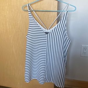 Topshop Striped Tank Top